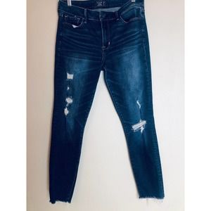 Abercrombie & Fitch Harper Ankle Jeans Size 6 Long